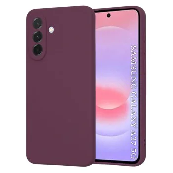Калъф за Samsung Galaxy A37 5G / A36 5G - SoftFlex - Techsuit - Сливово червен