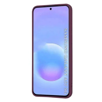 Калъф за Samsung Galaxy A57 5G - SoftFlex - Techsuit - Сливово червен