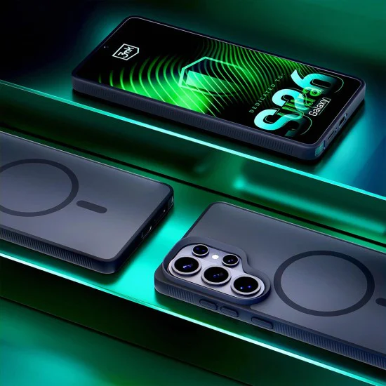 Калъф за Samsung Galaxy S26 Ultra - Smoke MagCase - 3mk - Сив