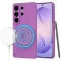 Калъф за Samsung Galaxy S26 Ultra - SoftFlex MagSafe - Techsuit - Лилав