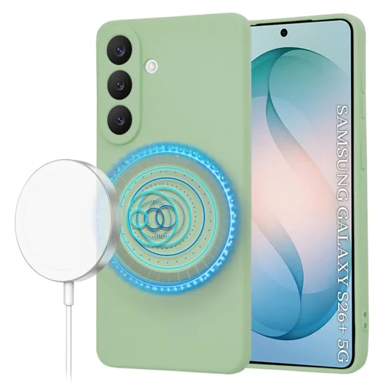 Калъф за Samsung Galaxy S26 Plus - SoftFlex MagSafe - Techsuit - Зелен