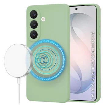 Калъф за Samsung Galaxy S26 - SoftFlex MagSafe - Techsuit - Зелен