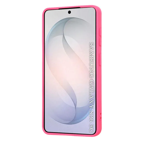 Калъф за Samsung Galaxy S26 - SoftFlex MagSafe - Techsuit - Яркорозов