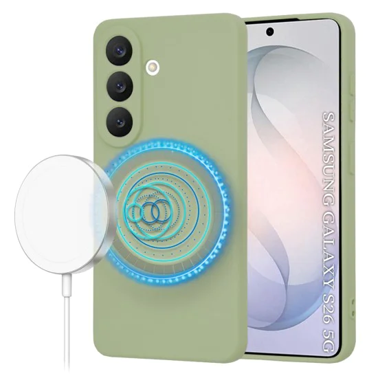Калъф за Samsung Galaxy S26 - SoftFlex MagSafe - Techsuit - Зелен