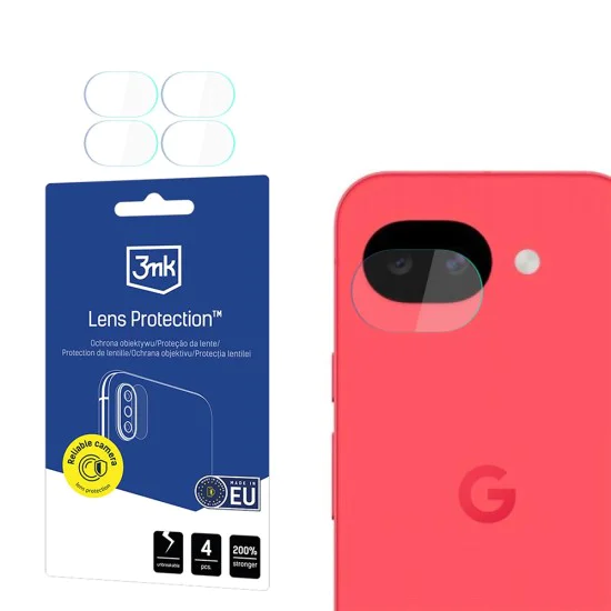 Протектор за камера за Google Pixel 10a - Lens Protection (4 pack) - 3mk - Прозрачен