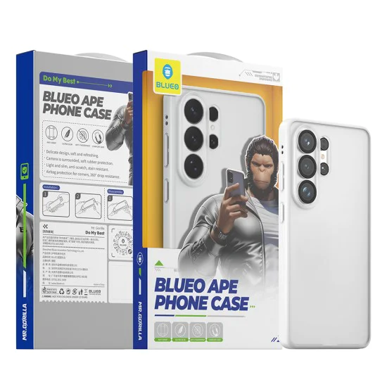 Калъф за Samsung Galaxy S26 Plus - APE Matte Series - Blueo - Светлосив
