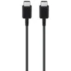 Кабел за данни Samsung Original (EP-DG980) - Type-C към Type-C Fast Charging 3A, 25W, 1м - Черен (Bulk Packing)