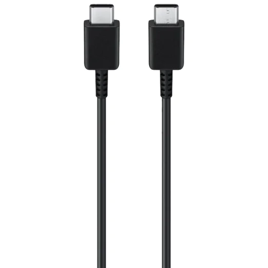 Кабел за данни Samsung Original (EP-DG980) - Type-C към Type-C Fast Charging 3A, 25W, 1м - Черен (Bulk Packing)