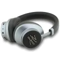 Безжични слушалки Karl Lagerfeld Grained Initials - Over-Ear Headset, ANC, Bluetooth, Type-C - Черни