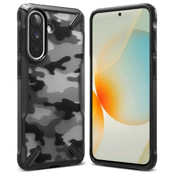 Калъф за Samsung Galaxy A57 5G - Fusion X - Ringke - Camo Black