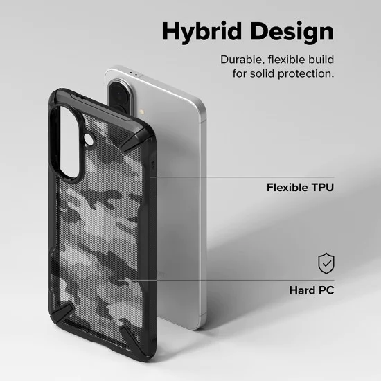 Калъф за Samsung Galaxy A57 5G - Fusion X - Ringke - Camo Black