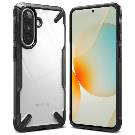 Калъф за Samsung Galaxy A57 5G - Fusion X - Ringke - Черен