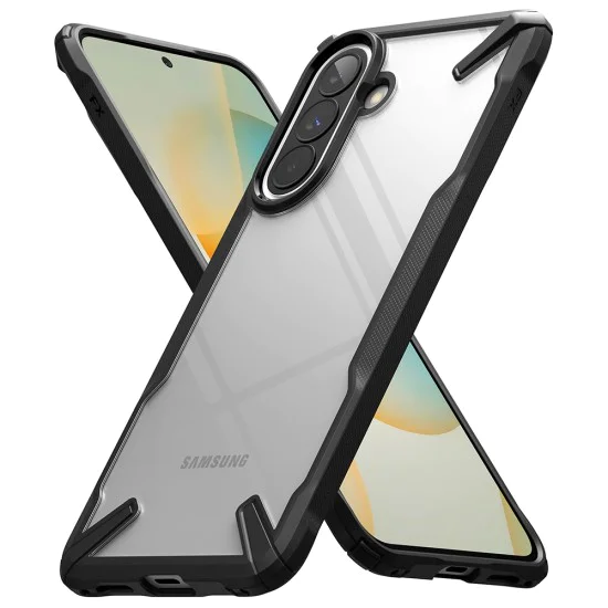 Калъф за Samsung Galaxy A57 5G - Fusion X - Ringke - Черен