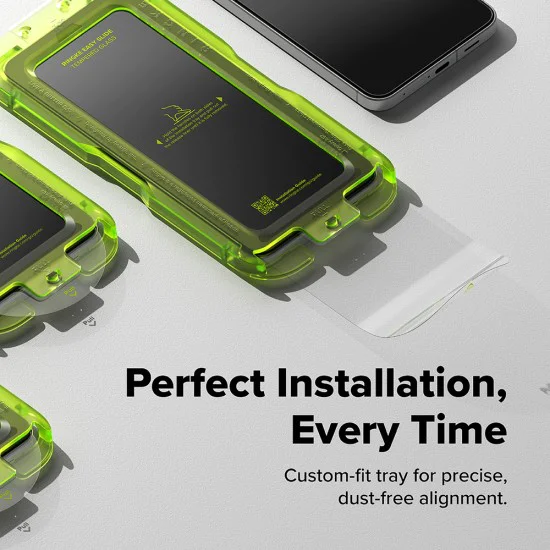 Протектор за Samsung Galaxy A57 5G - Easy Slide Tempered Glass (2 pack) - Ringke - Прозрачен