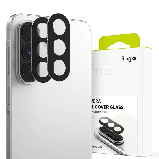 Протектор за камера за Samsung Galaxy A57 5G / A37 5G - Camera Full Cover Glass (2 pack) - Ringke - Прозрачен