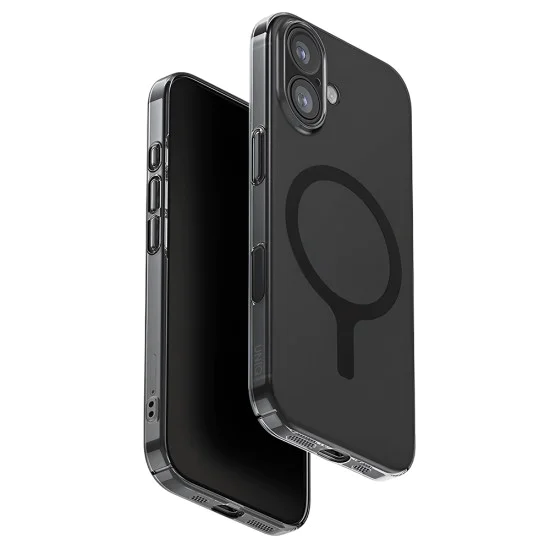 Калъф за iPhone 17 - AirSuit MagClick - UNIQ - Черен
