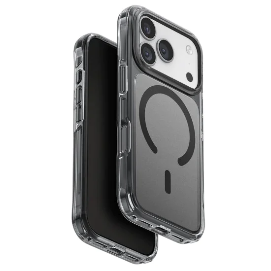 Калъф за iPhone 17 Pro - LifePro Xtreme MagClick - UNIQ - Черен