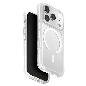 Калъф за iPhone 17 Pro Max - Combat MagClick - UNIQ - Бял