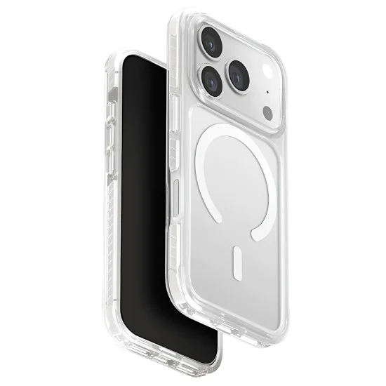 Калъф за iPhone 17 Pro Max - Combat MagClick - UNIQ - Бял