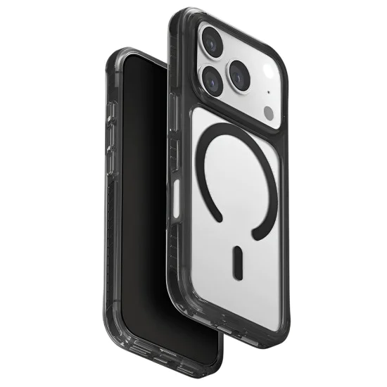 Калъф за iPhone 17 Pro - Combat MagClick - UNIQ - Черен