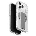 Калъф за iPhone 17 Pro - Heldro Air MagClick - UNIQ - Прозрачен / Сив