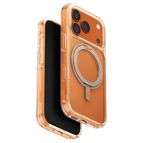 Калъф за iPhone 17 Pro Max - Swivix 360° Kickstand - UNIQ - Златист