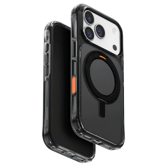 Калъф за iPhone 17 Pro - Swivix 360° Kickstand - UNIQ - Черен