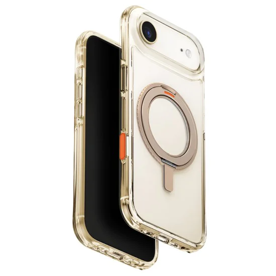 Калъф за iPhone 17 Air - Swivix 360° Kickstand - UNIQ - Златист