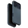 Калъф за iPhone 17 Pro - Lyden Leatherette Case - UNIQ - Син