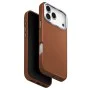 Калъф за iPhone 17 Pro - Lyden Leatherette Case - UNIQ - Кафяв