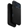Калъф за iPhone 17 Pro - Lyden Leatherette Case - UNIQ - Черен