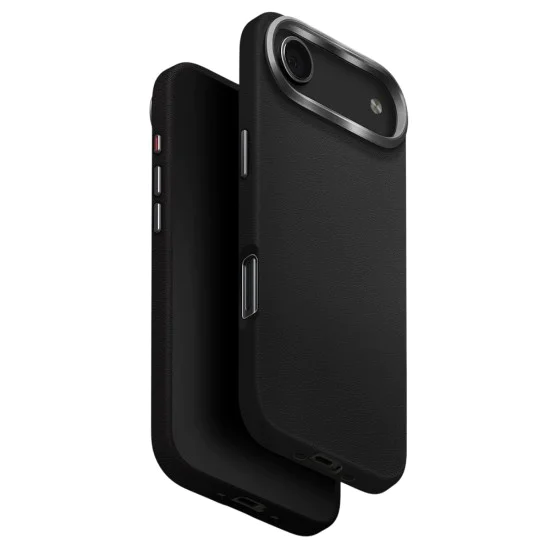 Калъф за iPhone 17 Air - Lyden Leatherette Case - UNIQ - Черен