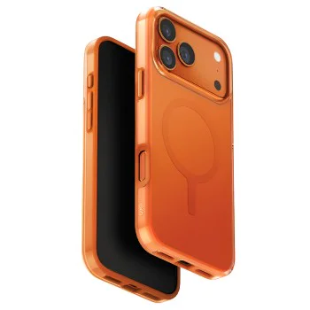 Калъф за iPhone 17 Pro - Clario MagClick™ - UNIQ - Оранжев