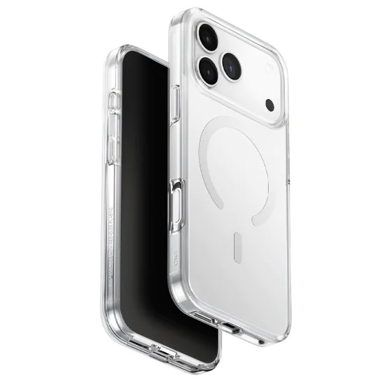 Калъф за iPhone 17 Pro Max - Clario MagClick™ - UNIQ - Прозрачен