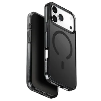 Калъф за iPhone 17 Pro Max - Clario MagClick™ - UNIQ - Черен