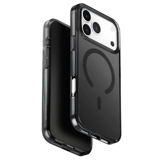 Калъф за iPhone 17 Pro Max - Clario MagClick™ - UNIQ - Черен
