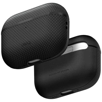 Калъф за AirPods Pro 3 - Keva Prime Series - UNIQ - Черен