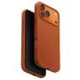 Калъф за iPhone 17 Pro - Lino MagClick™ - UNIQ - Burnt Sienna
