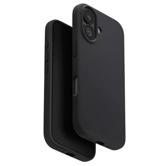 Калъф за iPhone 17 - Lino MagClick™ - UNIQ - Charcoal Black