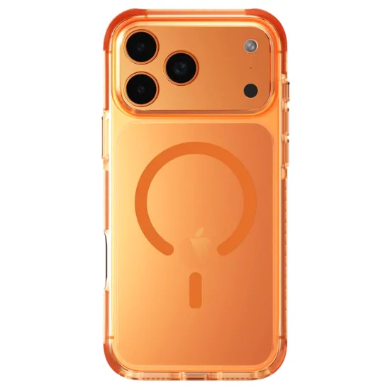 Калъф за iPhone 17 Pro Max - Combat MagClick - UNIQ - Оранжев