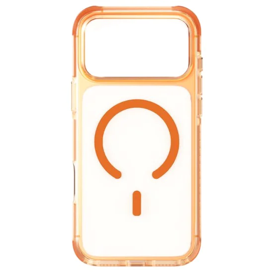 Калъф за iPhone 17 Pro Max - Combat MagClick - UNIQ - Оранжев