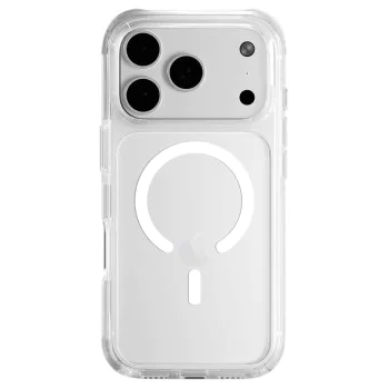 Калъф за iPhone 17 Pro Max - Combat MagClick - UNIQ - Бял