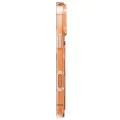 Калъф за iPhone 17 Pro Max - Heldro Air MagClick - UNIQ - Прозрачен / Оранжев