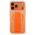 Калъф за iPhone 17 Pro - Heldro Air MagClick - UNIQ - Прозрачен / Оранжев