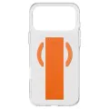 Калъф за iPhone 17 Pro - Heldro Air MagClick - UNIQ - Прозрачен / Оранжев