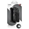 Калъф за iPhone 17 Pro - Heldro Air MagClick - UNIQ - Черен / Сив