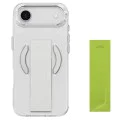 Калъф за iPhone 17 Pro Max - Heldro Air MagClick - UNIQ - Прозрачен / Сив