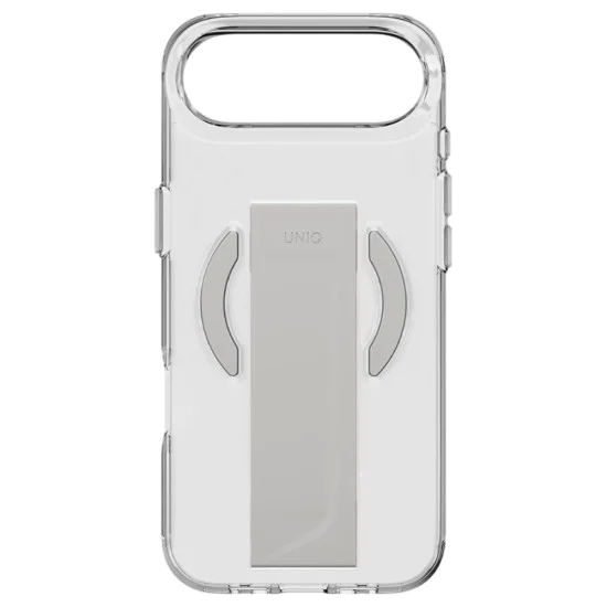 Калъф за iPhone 17 Pro - Heldro Air MagClick - UNIQ - Прозрачен / Сив