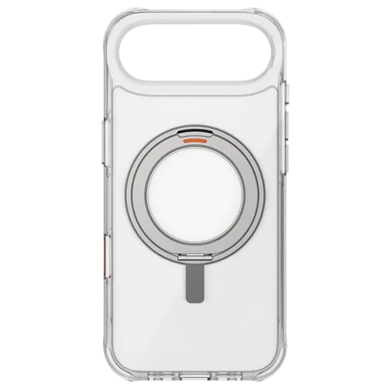 Калъф за iPhone 17 Air - Swivix 360° Kickstand - UNIQ - Сребрист