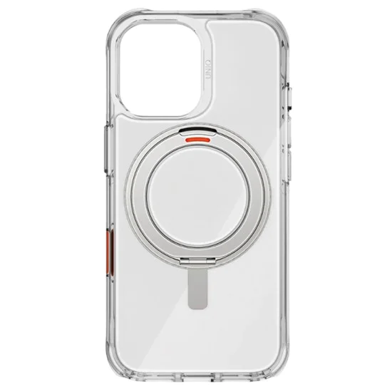 Калъф за iPhone 17 - Swivix 360° Kickstand - UNIQ - Сребрист